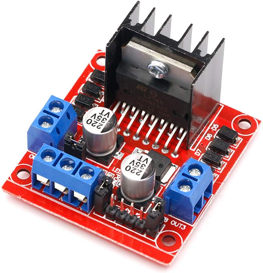 Home Automation Arduino - L298N モータードライブコントローラボード DC デュアル H ブリッジロボットステッピングモーター制御およびドライブモジュール