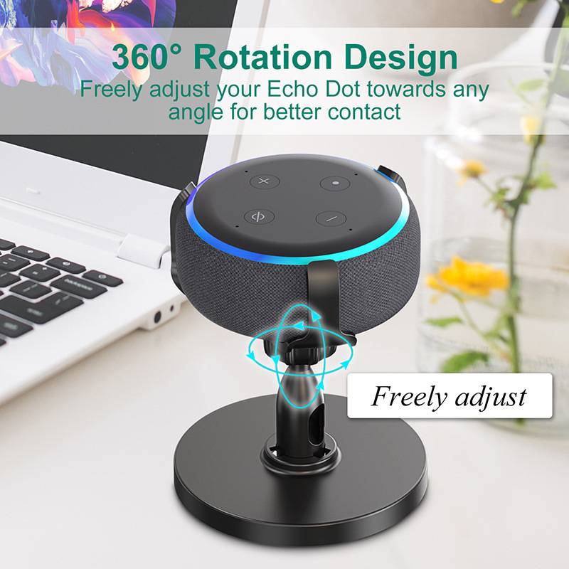 Amazon Speaker Echo Pop - Echo Dot 3rd デスクトップ スタンド 360