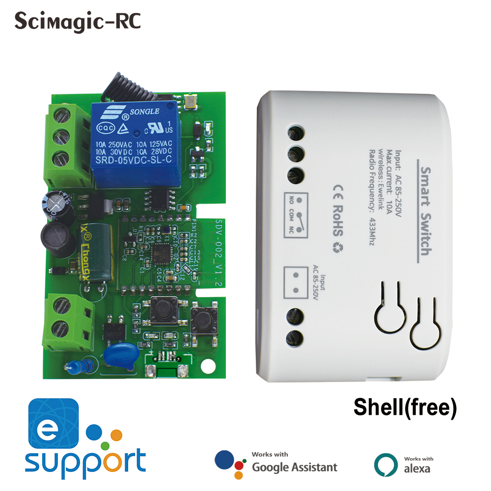 スマートスイッチ,wifi,タイマー,モデル化1チャンネル, - Home Automation Ideas のレビューと価格