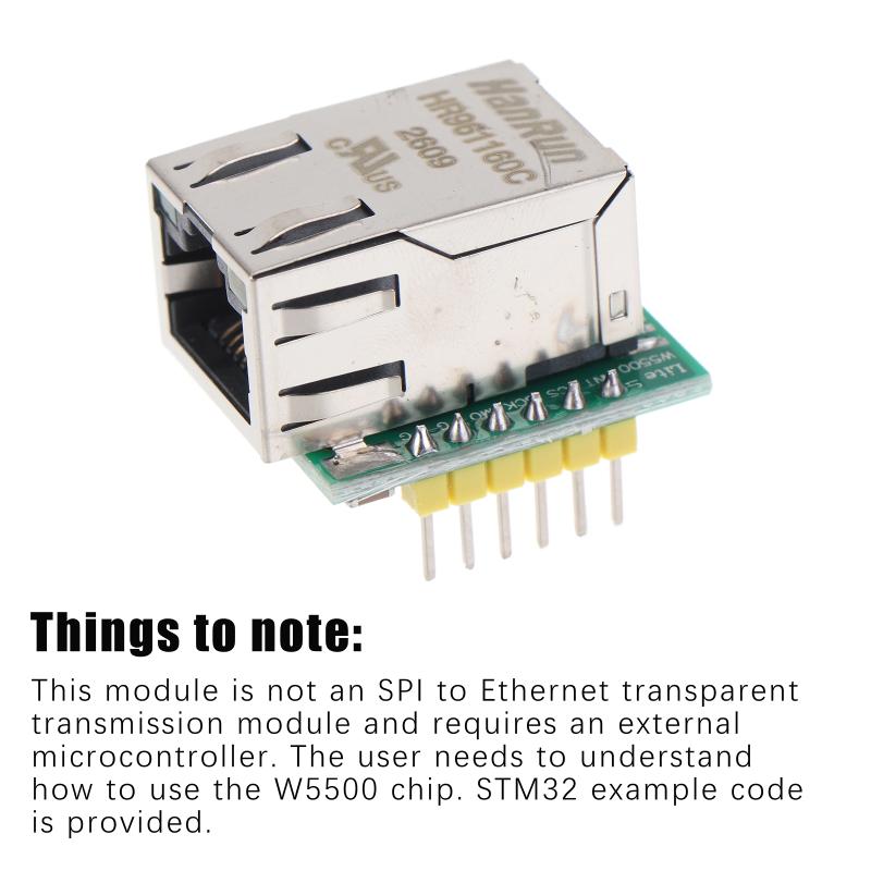 SPI-LANイーサネットコンバーター W5500チップ U - Ethernet Module W5500 のレビューと価格