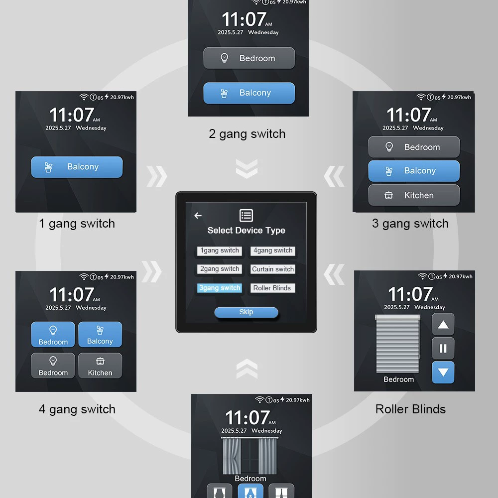 米国スマートWiFiスイッチTuya EU 4x4高級Zig - Home Automation Systems Diy のレビューと価格