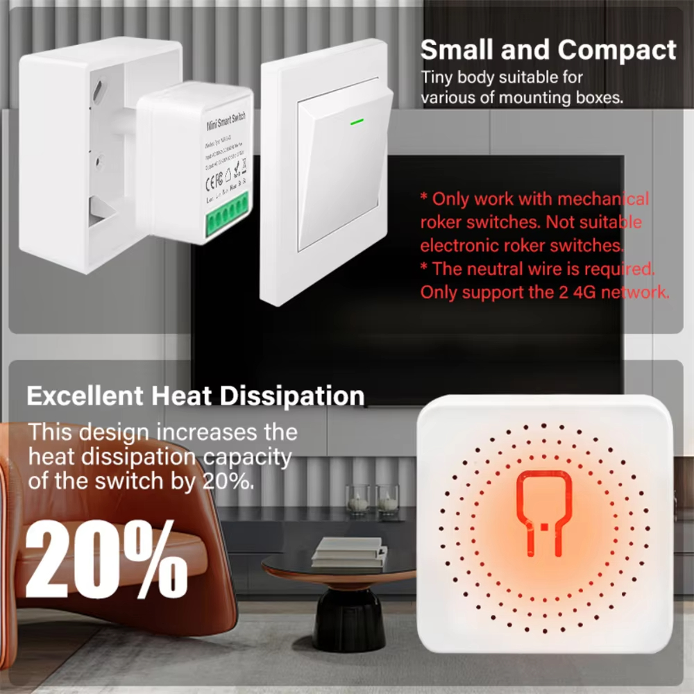 WiFi Zigbee スマートスイッチモジュール 2 ウェ - Home Automation Systems Diy のレビューと価格