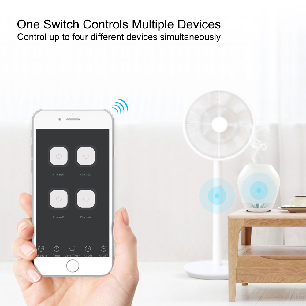 4CH Wifi / Zigbee スマートリレーDIYモジ - Home Automation Ideas のレビューと価格