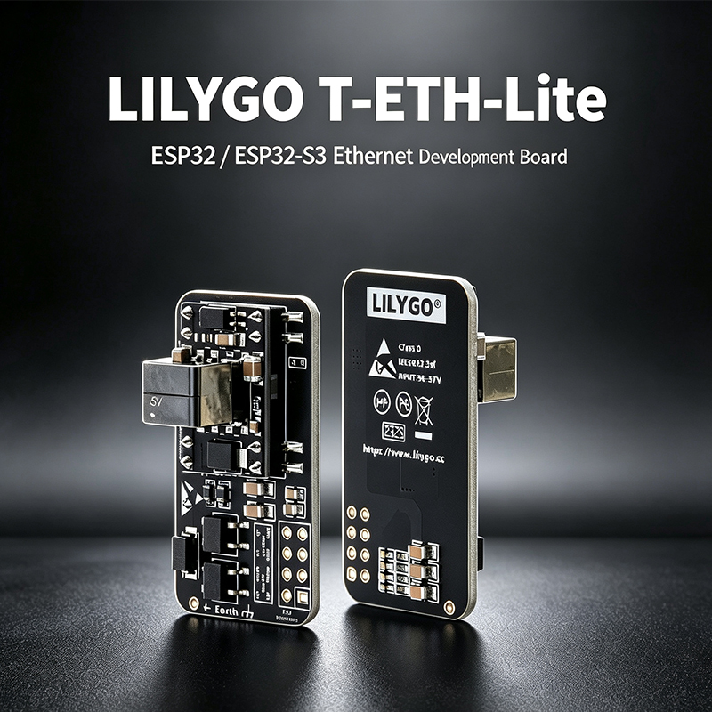 LILYGO T‑ETH‑Lite開発ボード、ESP32/E - Ethernet Module W5500 のレビューと価格